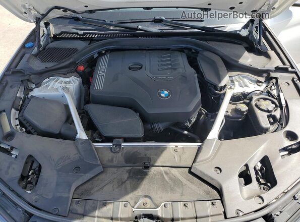 WBA53BH07MCF50698 2021 BMW 5 SERIES White Rear interior view
