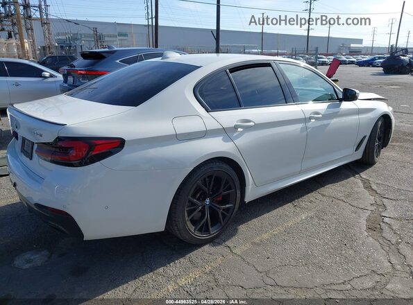 WBA53BH07PWY09321 2023 BMW 5 SERIES White Задня права чверть