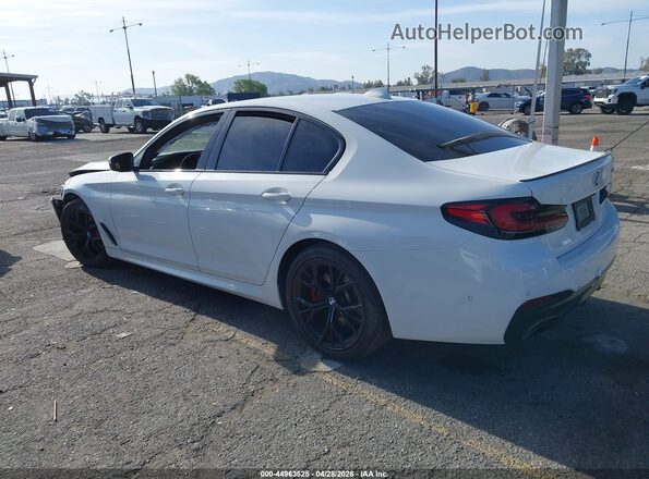 WBA53BH07PWY09321 2023 BMW 5 SERIES White Задня ліва чверть