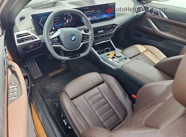 WBA53DB01TCW39733 2026 BMW 4 SERIES Black Dashboard view
