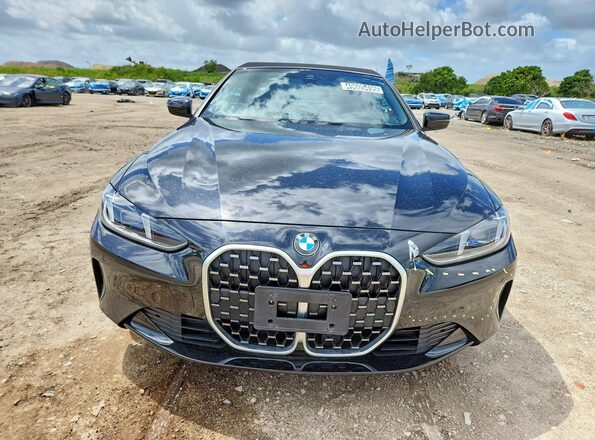 WBA53DB04SCU58642 2025 BMW 4 SERIES Black Widok z przodu