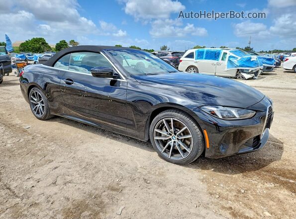 WBA53DB04SCU58642 2025 BMW 4 SERIES Black Przód prawy