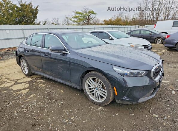 WBA53FJ06SCT64341 2025 BMW 5 SERIES Black Առջևի աջ