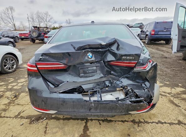 WBA53FJ06SCT64341 2025 BMW 5 SERIES Black Հետևի տեսք