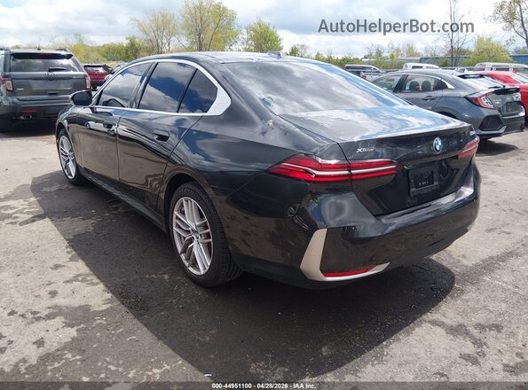 WBA53FJ09SCT25730 2025 BMW 5 SERIES Black Trasero izquierdo