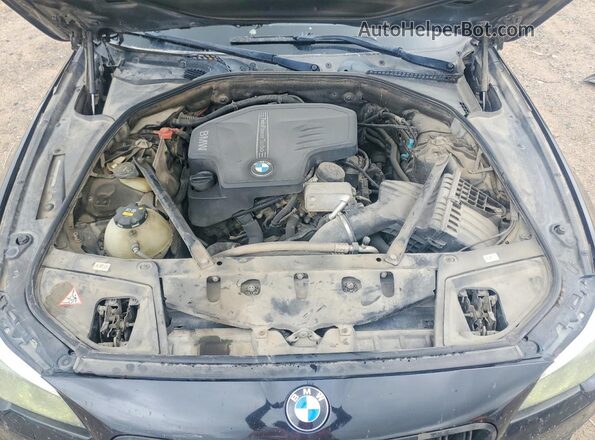 WBA5A5C5XGD528989 2016 BMW 5 SERIES Black უკანა სალონის ხედი