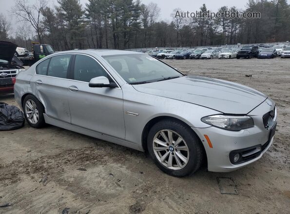 WBA5A7C51GG145291 2016 BMW 5 SERIES Silver Передня права чверть