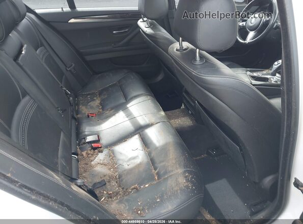 WBA5B3C54GG257945 2016 BMW 5 SERIES White Widok naklejki z numerem VIN