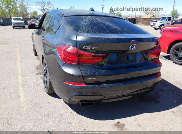 WBA5M0C50HD085280 2017 BMW 5 SERIES Черный Задняя левая четверть