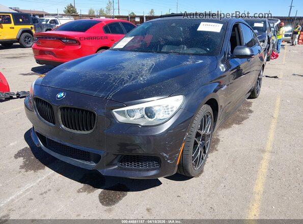 WBA5M0C50HD085280 2017 BMW 5 SERIES Черный Передняя левая четверть