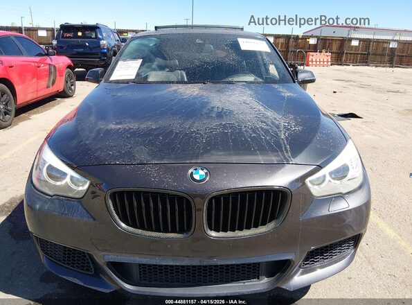 WBA5M0C50HD085280 2017 BMW 5 SERIES Черный Вид щитка приборов