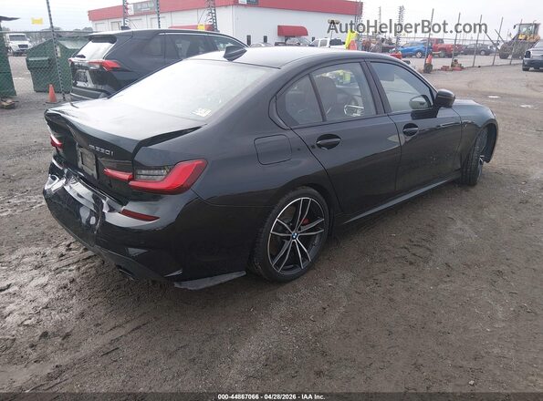 WBA5R7C08MFK81402 2021 BMW 3 SERIES Black Trasero derecho