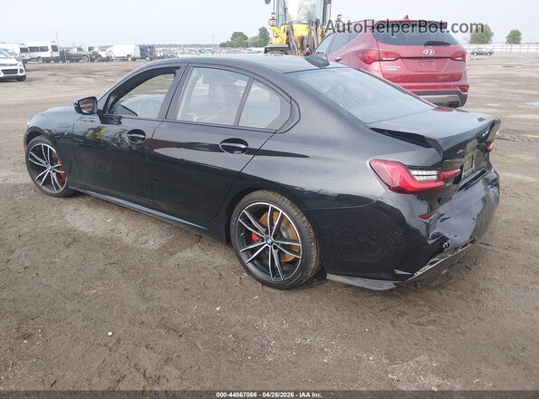 WBA5R7C08MFK81402 2021 BMW 3 SERIES Black Trasero izquierdo