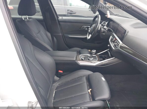 WBA5R7C53KFH02440 2019 BMW 3 SERIES Белый Вид салона спереди
