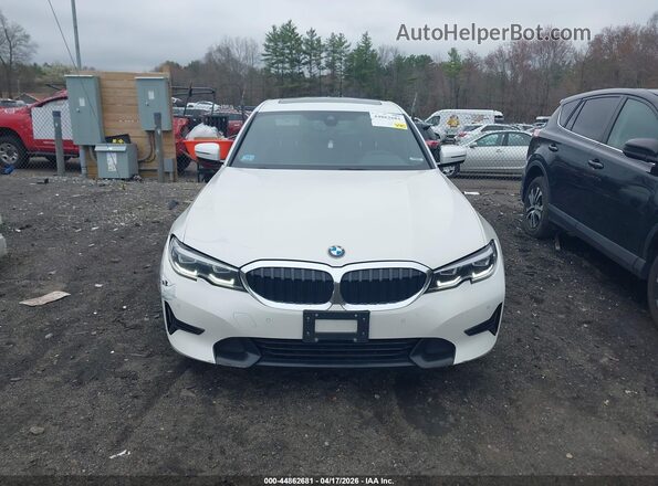 WBA5R7C53KFH02440 2019 BMW 3 SERIES Белый Вид щитка приборов
