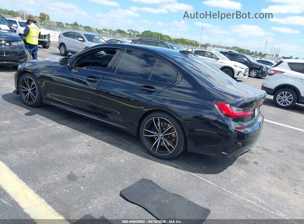 WBA5U7C08LAF54187 2020 BMW M3 Black 