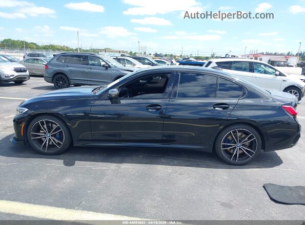 WBA5U7C08LAF54187 2020 BMW M3 Black 
