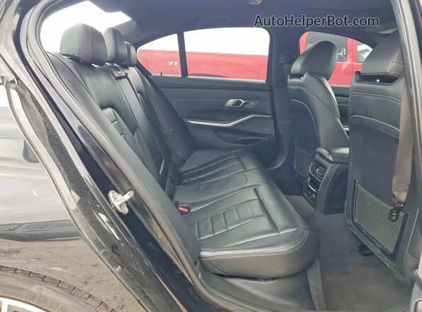 WBA5U9C01LFH39549 2020 BMW M3 Black Widok wnętrza z tyłu