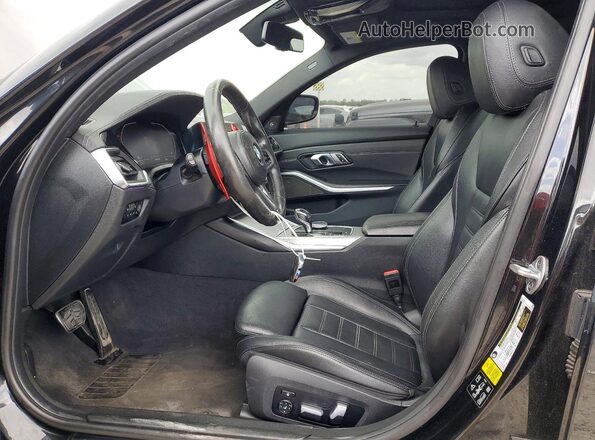 WBA5U9C01LFH39549 2020 BMW M3 Black Widok wnętrza z przodu