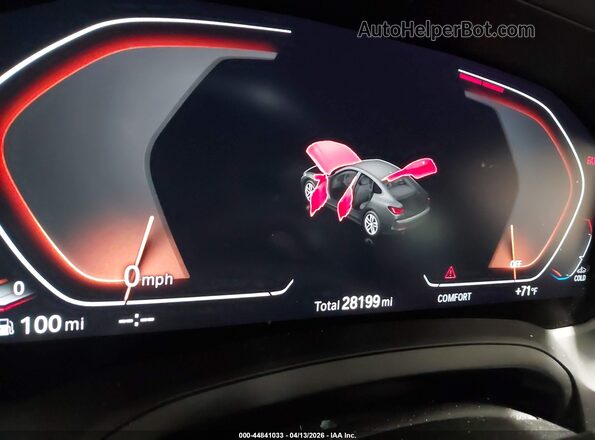 WBA63AV00NFM06376 2022 BMW 4 SERIES Gray Հետևի նստատեղերի տեսք