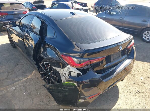 WBA63AV01RFR25619 2024 BMW 4 SERIES Black Հետևի ձախ