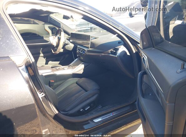 WBA63AV01RFR25619 2024 BMW 4 SERIES Black Սալոնի դիմացի տեսք