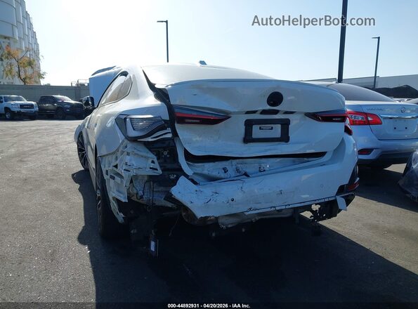 WBA63AV05NFM39342 2022 BMW 4 SERIES White Դիմացի տեսք