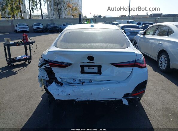 WBA63AV05NFM39342 2022 BMW 4 SERIES White 