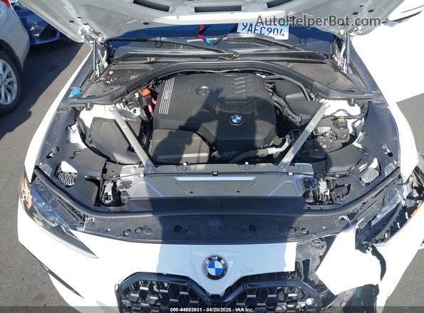 WBA63AV05NFM39342 2022 BMW 4 SERIES White Հետևի տեսք