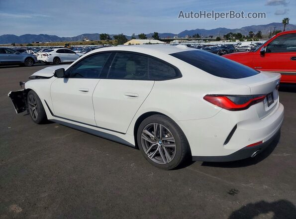 WBA63AV08PFP63744 2023 BMW 4 SERIES White Հետևի ձախ
