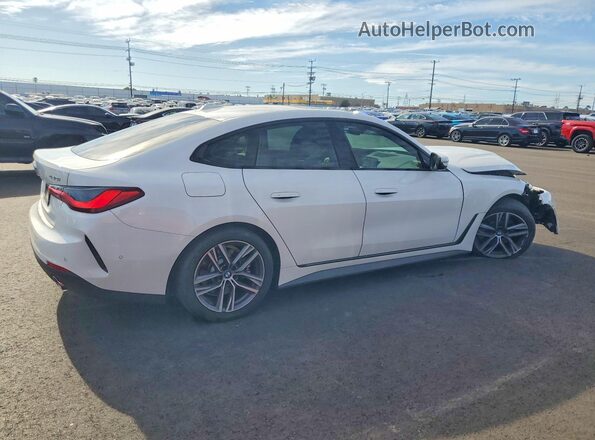 WBA63AV08PFP63744 2023 BMW 4 SERIES White Հետևի աջ