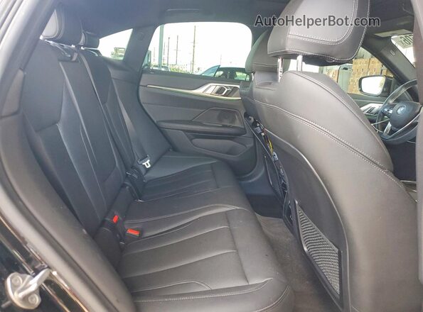 WBA63AV0XRFP69810 2024 BMW 4 SERIES Black Widok tylnych siedzeń
