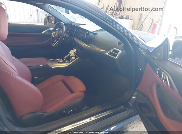 WBA63DA02SCT83817 2025 BMW 4 SERIES Navy Vista interior delantera