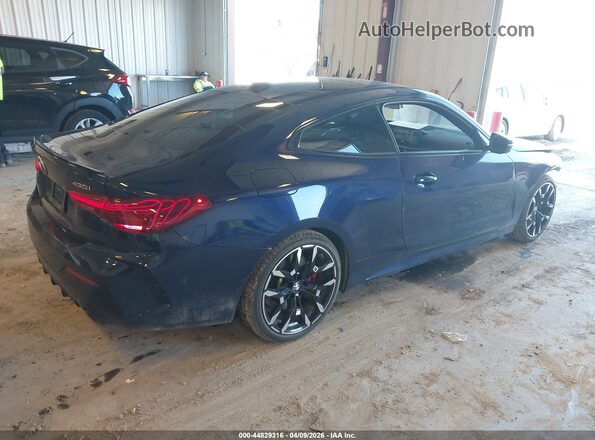 WBA63DA02SCT83817 2025 BMW 4 SERIES Navy Trasero derecho