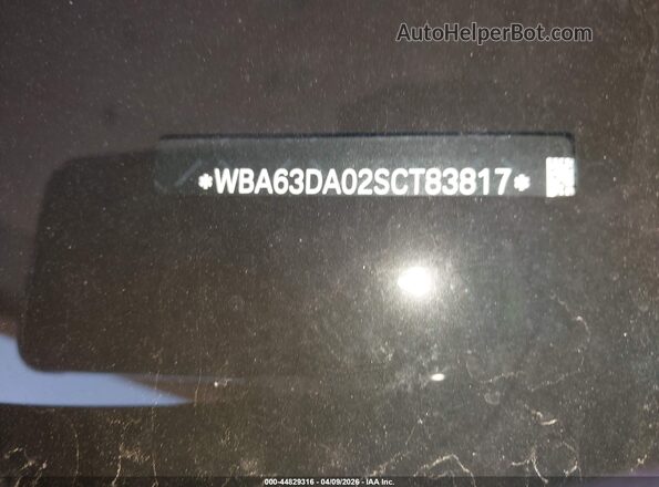 WBA63DA02SCT83817 2025 BMW 4 SERIES Navy Vista del compartimento del motor