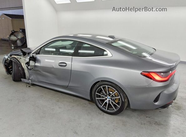 WBA63DA02TCW33283 2026 BMW 4 SERIES Gray უკანა მარცხენა