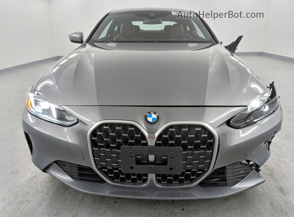 WBA63DA02TCW33283 2026 BMW 4 SERIES Gray წინა ხედი
