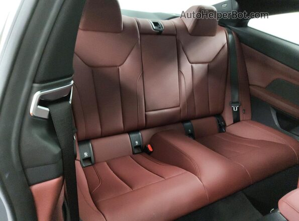 WBA63DA02TCW33283 2026 BMW 4 SERIES Gray უკანა სავარძლების ხედი