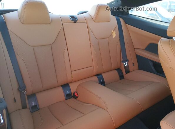 WBA63DA07TCV29856 2026 BMW 4 SERIES White Rear seats view