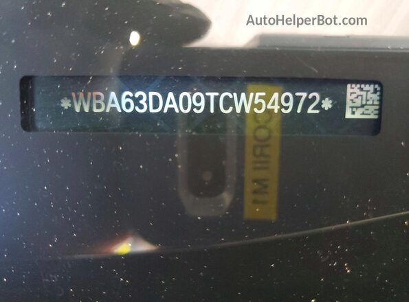 WBA63DA09TCW54972 2026 BMW 4 SERIES Black Вид підкапотного простору
