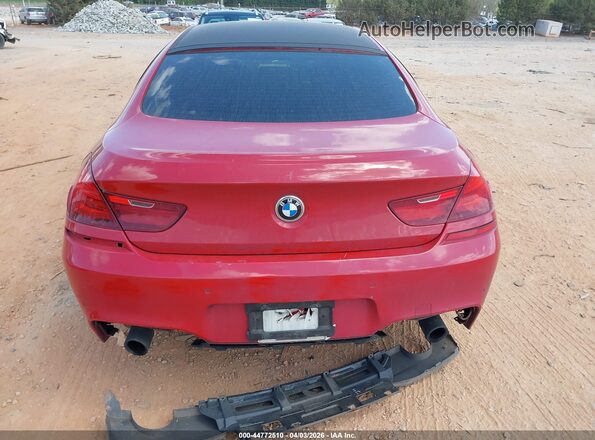 WBA6D0C50GD927828 2016 BMW 6 SERIES Red 