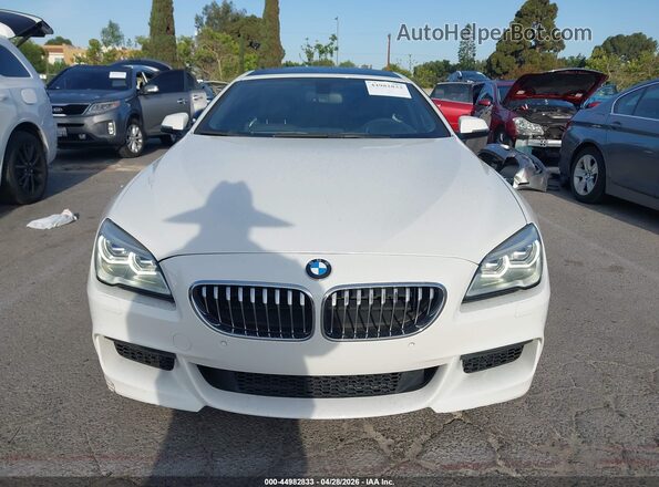 WBA6D0C53KG853084 2019 BMW 6 SERIES White Vista del cuadro de instrumentos