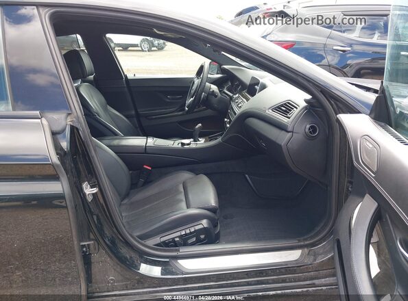 WBA6D2C52KGT73601 2019 BMW 6 SERIES Черный Вид салона спереди