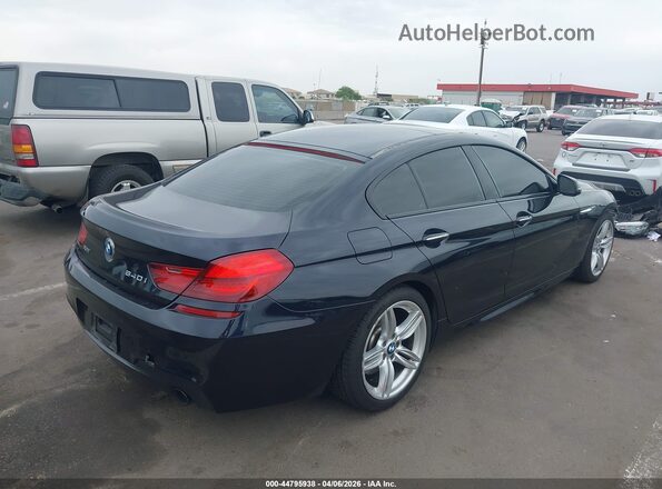 WBA6D2C59GGT65745 2016 BMW 6 SERIES Black Задня права чверть