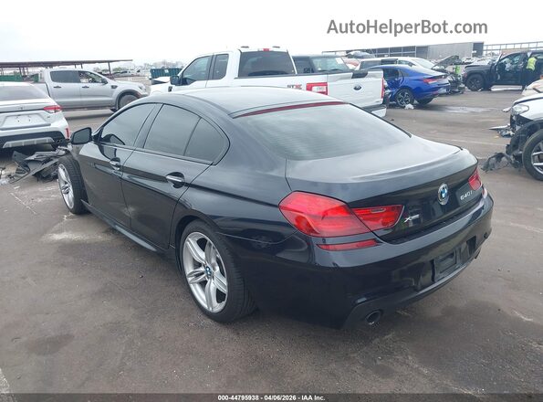 WBA6D2C59GGT65745 2016 BMW 6 SERIES Black Задня ліва чверть