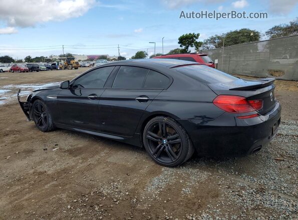 WBA6D4C50JD985906 2018 BMW 6 SERIES Black Rear left
