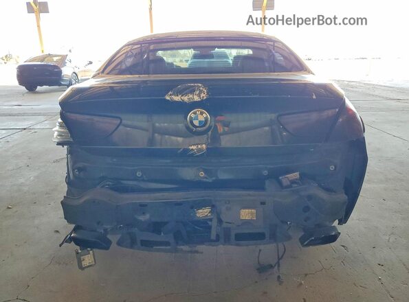 WBA6D4C57GD977343 2016 BMW 6 SERIES Black Widok z tyłu