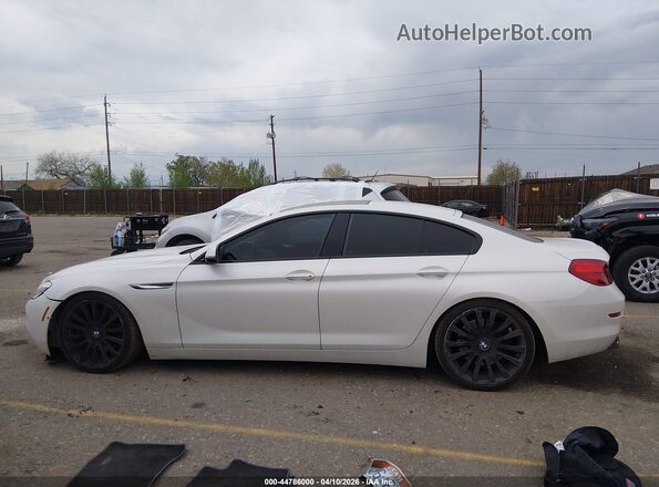 WBA6D6C59GGF94775 2016 BMW 6 SERIES Белый Панорамный вид салона 360°
