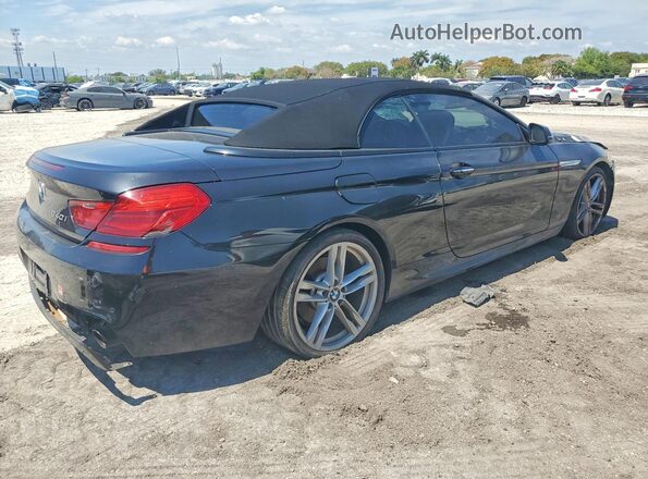 WBA6F1C52GGT83248 2016 BMW 6 SERIES Черный Задняя правая четверть
