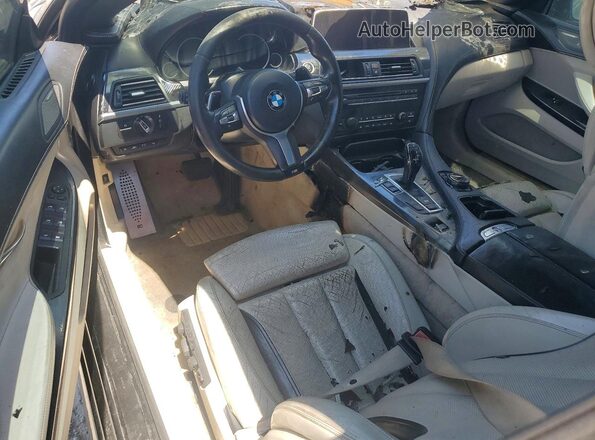 WBA6F1C52GGT83248 2016 BMW 6 SERIES Черный Вид панели приборов